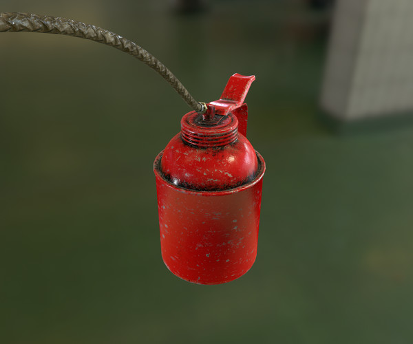 ArtStation Old Oil Hand Pump Resources