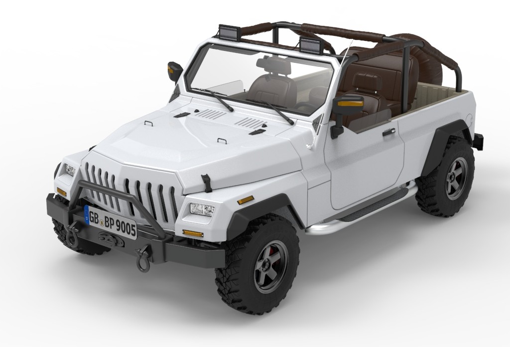 Suv max. SUV 3d model.