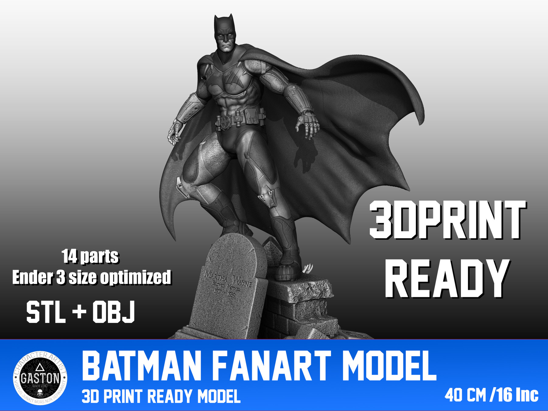 ArtStation - Batman Fanart - 3D Print Ready | Resources
