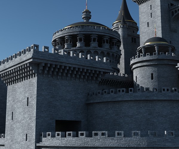 Artstation Fantasy Castle 03 Resources