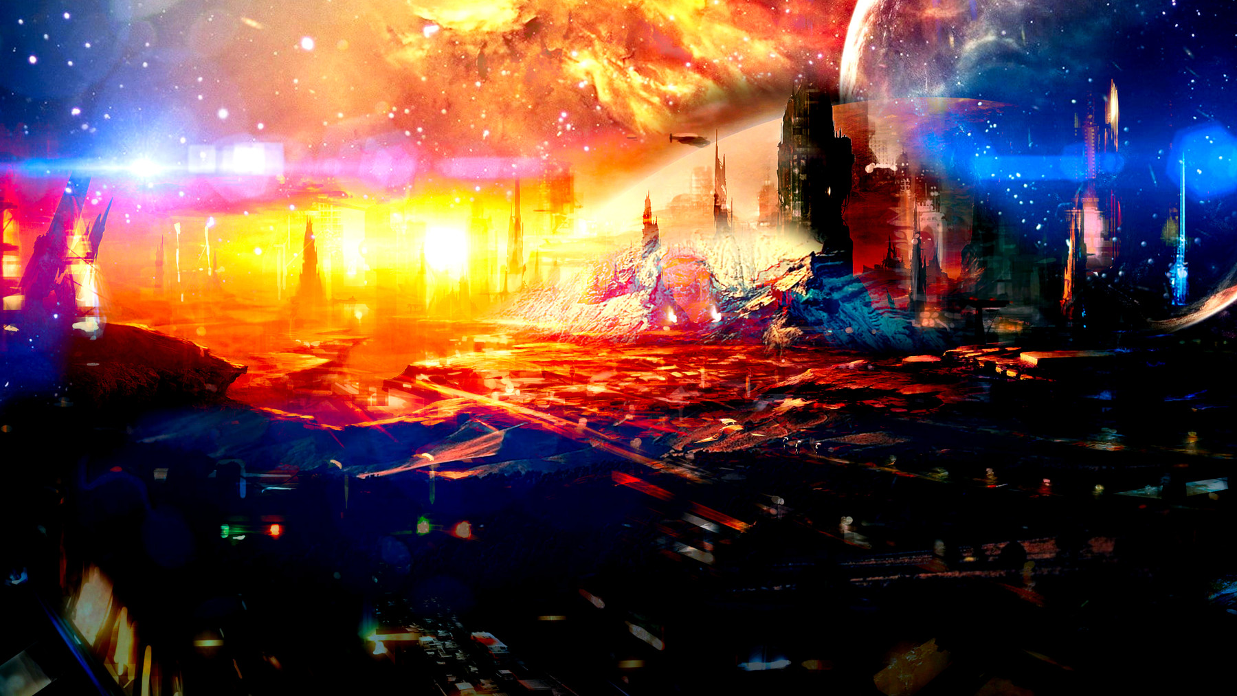 ArtStation - Concept Art - Science Fiction - landscape - sci-fi ...