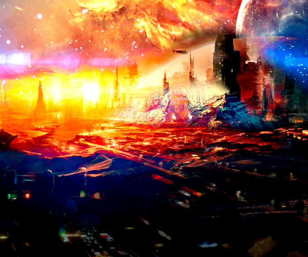 ArtStation - Concept Art - Science Fiction - landscape - sci-fi ...