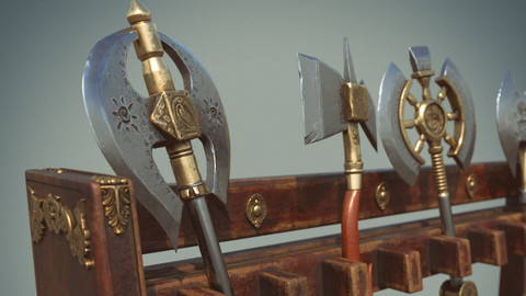 Axes - Substance Painter