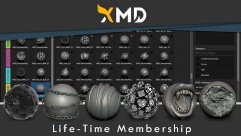 XMD LifeTime Membership for ZBrush + ToolBox
