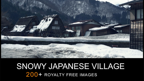 REF PACK SNOWY JAPANESE VILLAGE