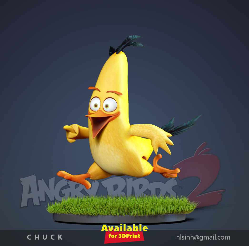 ArtStation - Chuck Angry Birds