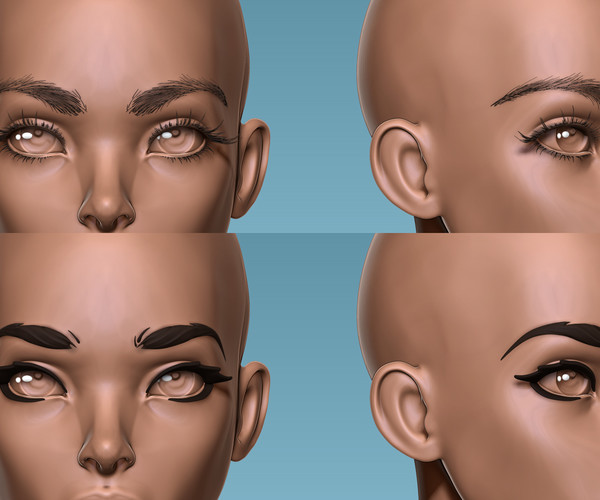 ArtStation - Stylized Female Basemesh | Resources