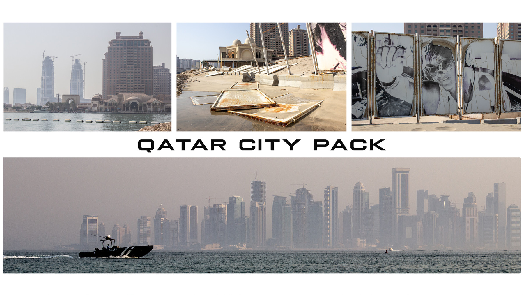 ArtStation QATAR CITY PACK Resources