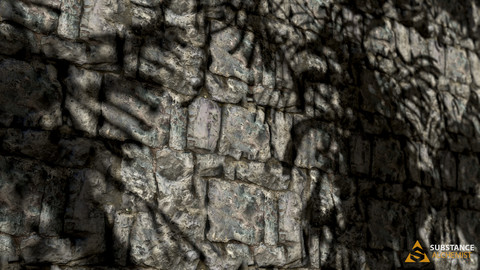 Stone Wall - PBR Material