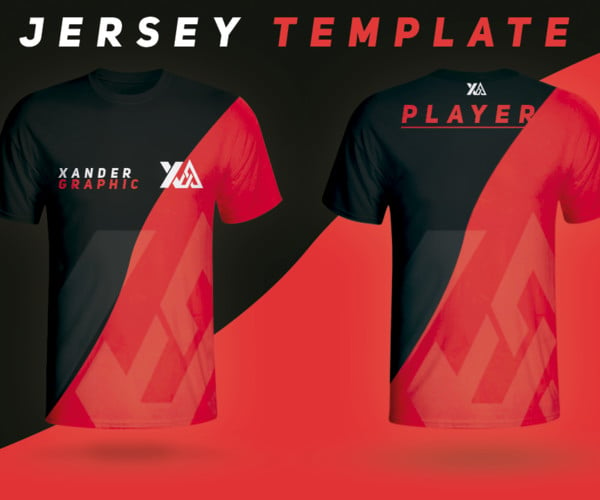 Download ArtStation - Jersey Template For Esport