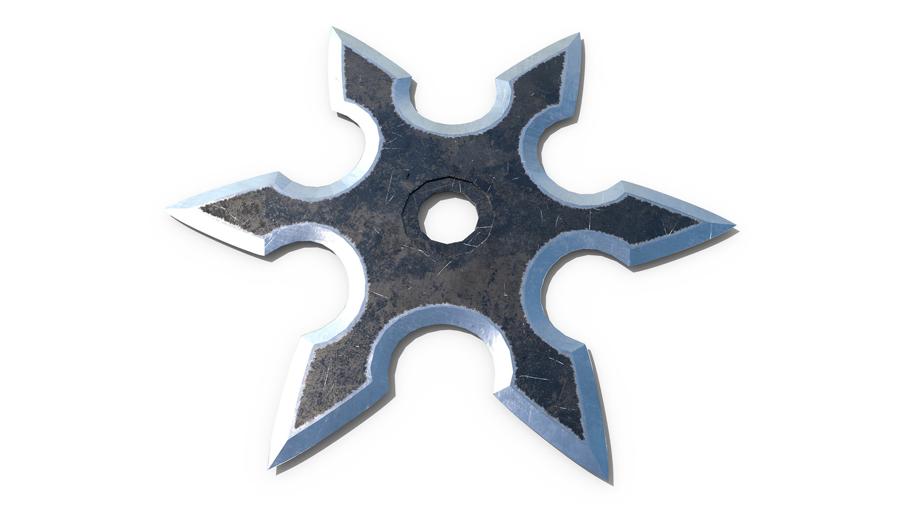 Nikolay Rochev - Shurikens 8 Low Poly