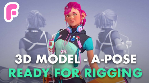 Nova 3D Model | A-Pose