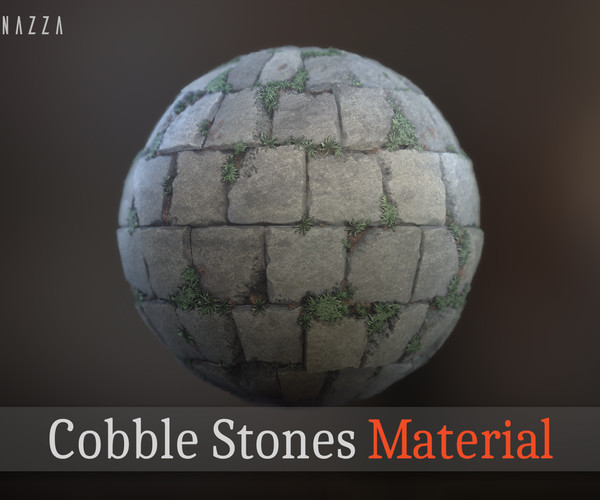 ArtStation - Cobble Stones Material | Game Assets