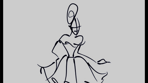 Силуэт девушки