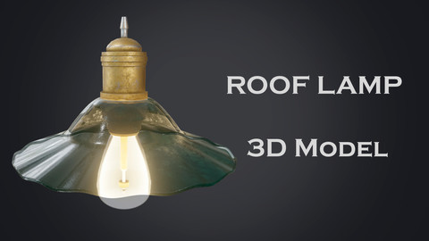 Roof Lamp 3D Model