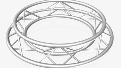 Circle Triangular Truss - Full diameter 150cm