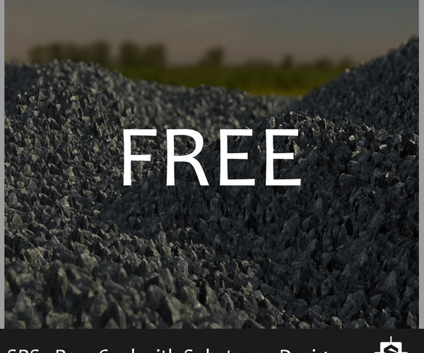 ArtStation - Raw_Coal_Material | Resources