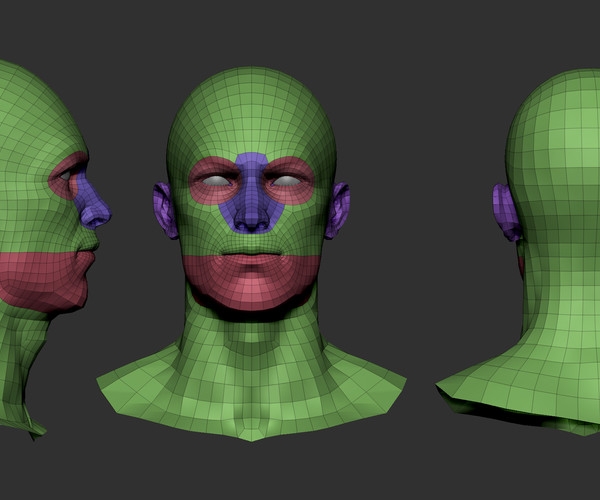 Artstation - Male Basemesh For Production 