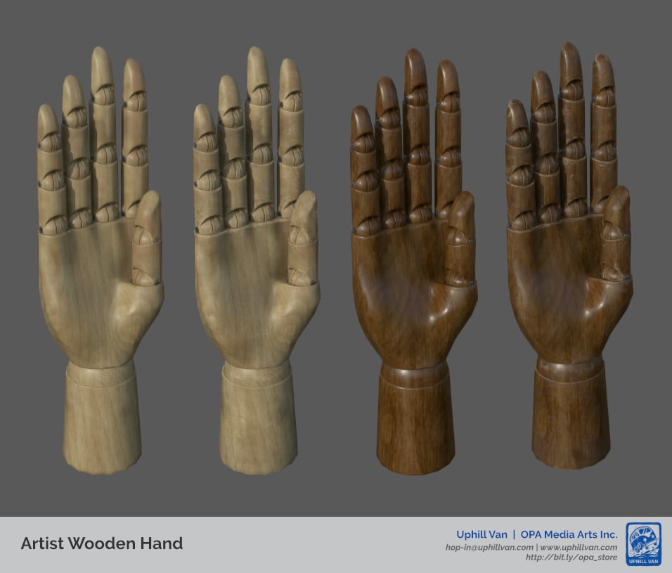 ArtStation - Wooden Hand