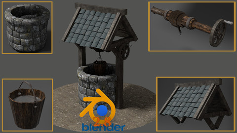 Blender 2.8 Creating your First 3D Game Model Full Course