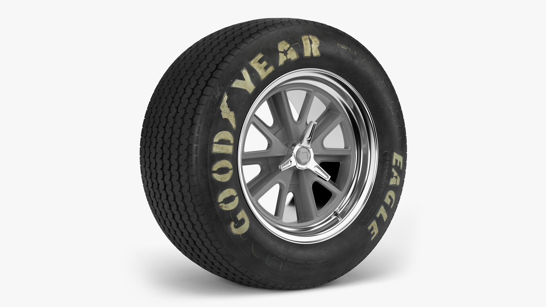 Goodyear Billboard Tire American Racing Heritage Wheel (15 x 10-inch) Highl...