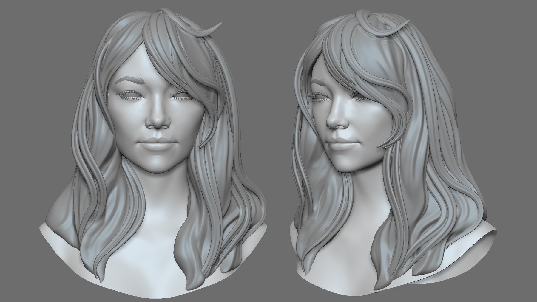 mirror sculpt to part of model zbrush