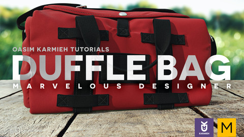 Marvelous Designer Tutorial: How to create a Duffel or Gym Bag