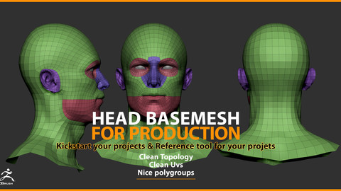 Head Basemesh for Production