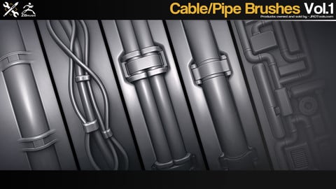 Cable/Pipe Brushes Vol.1 [Early Access]