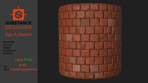 Brick_01 - Substance Designer