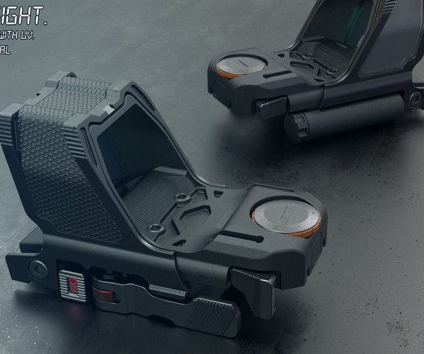 ArtStation - Reflex Sight - Model | Resources