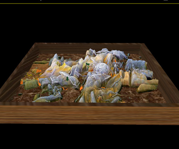 ArtStation "FORMALISTIC ABSTRACT COMPOSITION 005"