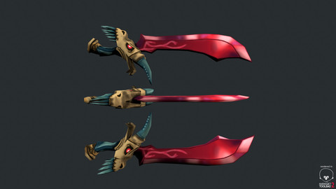 Stylized Dragon Sword