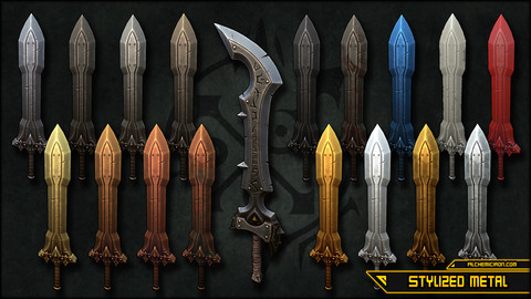 Stylized Metal - Smart Materials