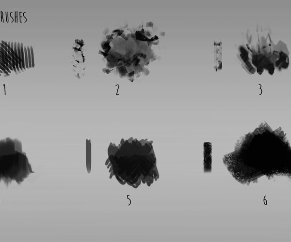 ArtStation - Sketching Brushes | Brushes