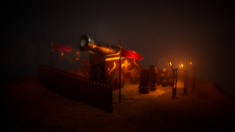 Cannon Crew Props (Unreal Engine 4 Project!)