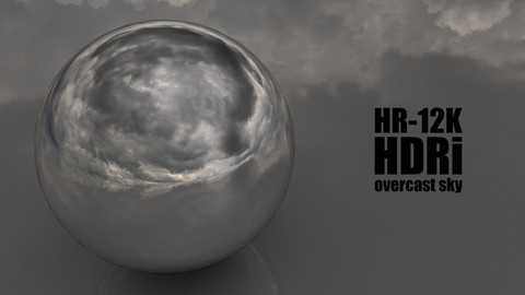 SKYDOME HDR 360° PANORAMA - overcast sky