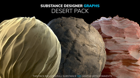 Substance Designer Graphs | Desert Pack