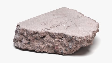 Concrete Chunk 02 - 16K Scan