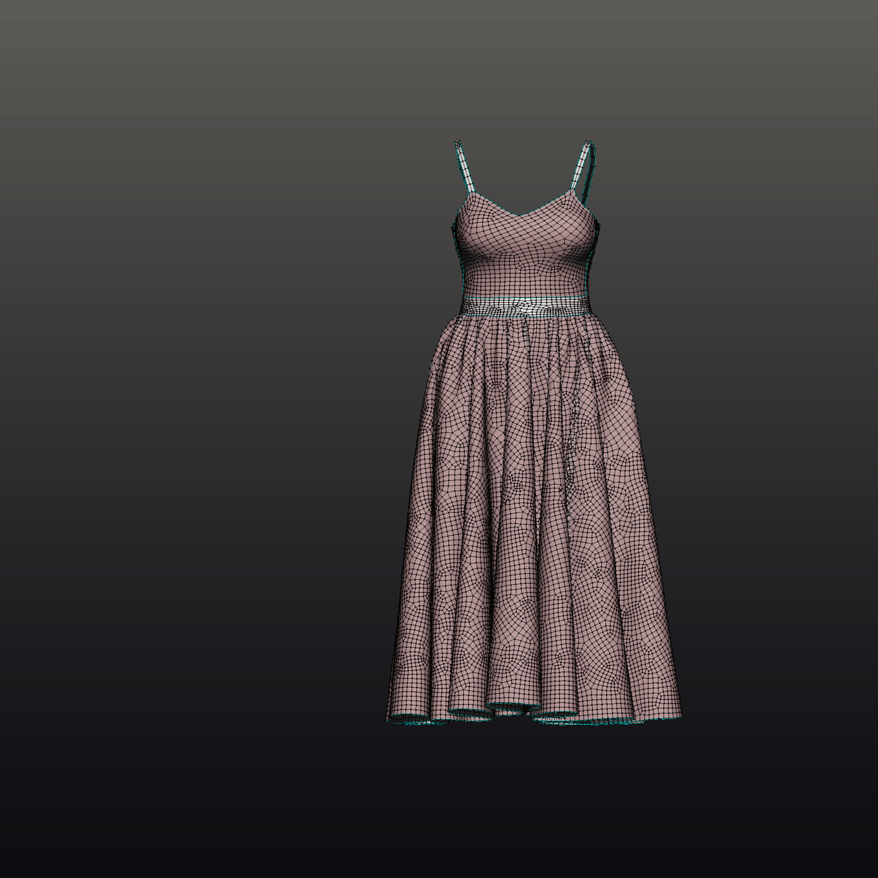 Artstation Sequin Dress 3d Model Resources