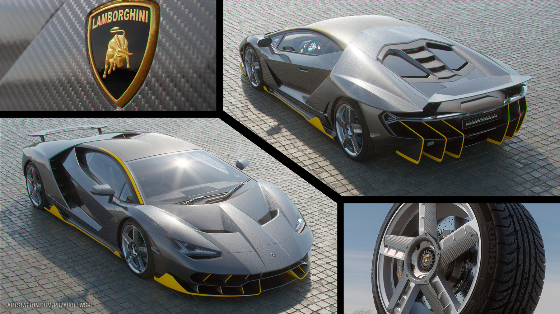 Lamborghini Centenario Blueprint