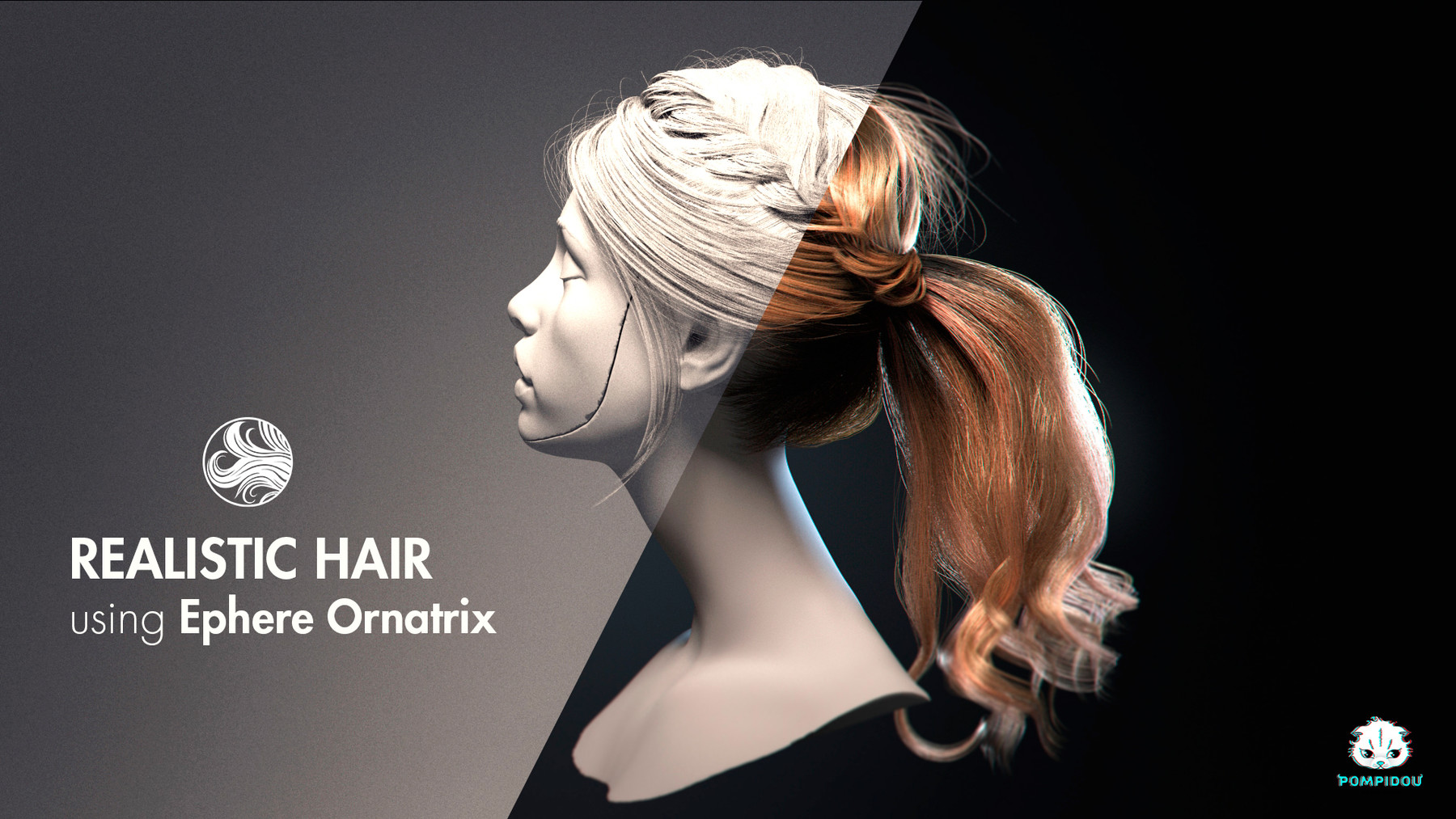 ArtStation - Realistic 3D hair tutorial | Tutorials
