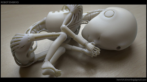 Robot Embryo_3D Print model