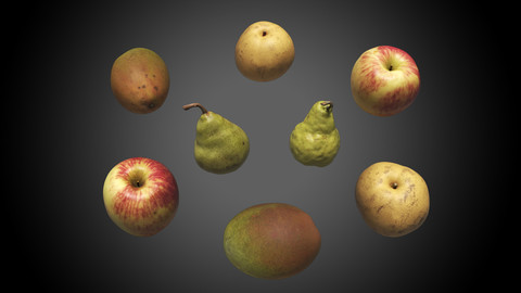 3D Fruit Scans