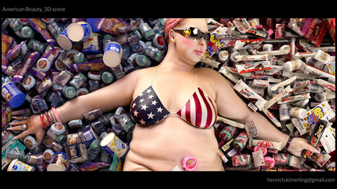 American Beauty_3D scene