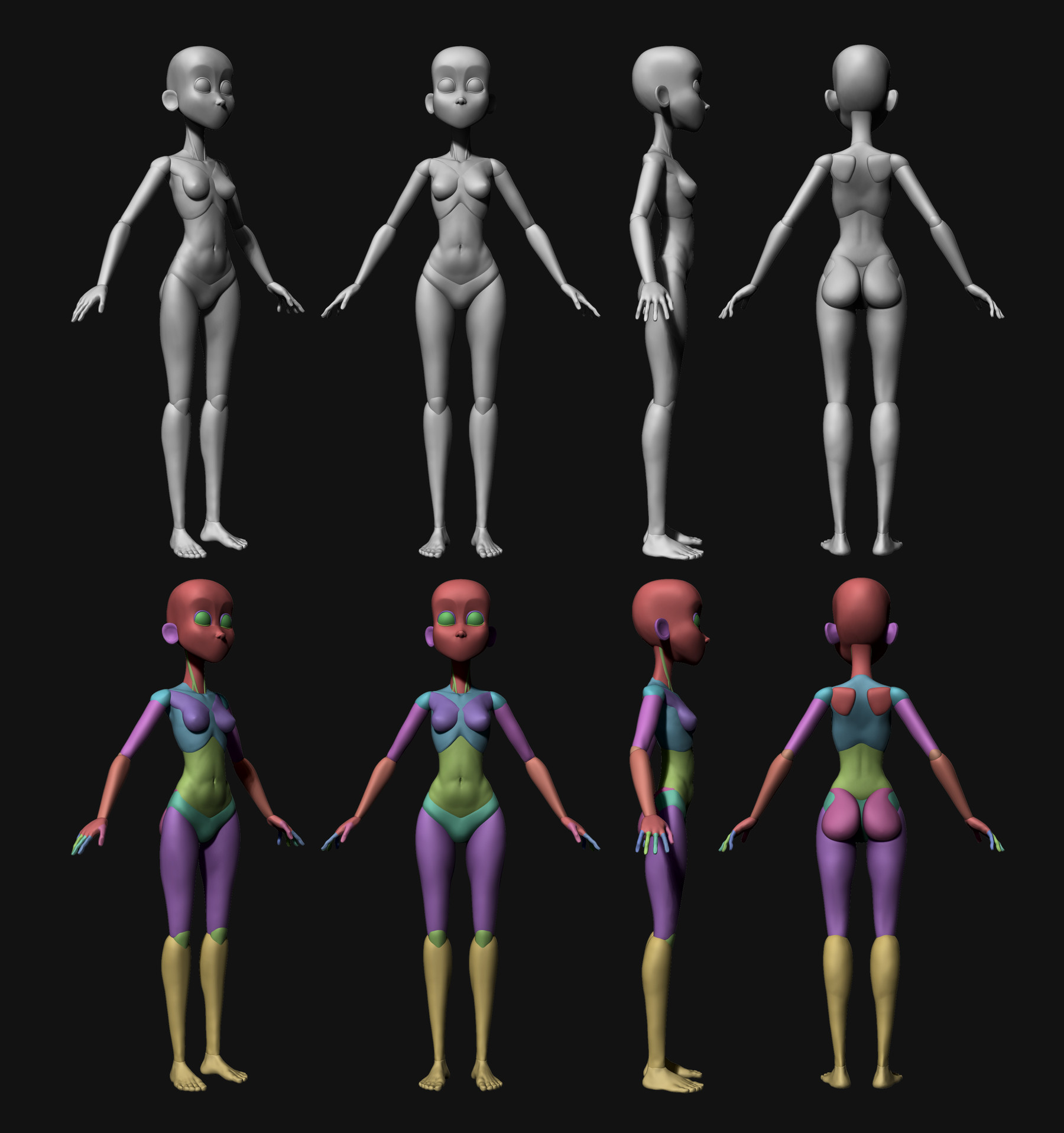 creating stylized characters 3d