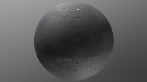 PBR Rubber 1 - 8K Seamless Texture (5 variations)