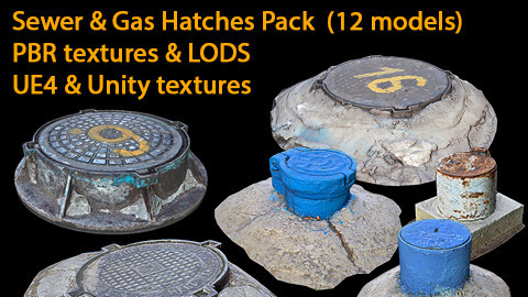 Sewer and Gas Hatches Pack