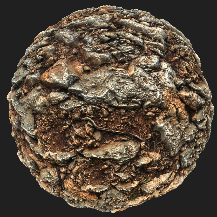 ArtStation - Rocky Ground 2 Material Pack | Game Assets