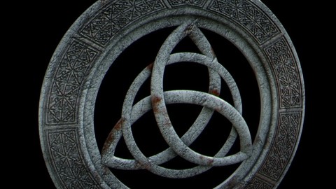 Viking triquetra pendant